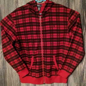 Ralph Lauren zipper down hoodie.